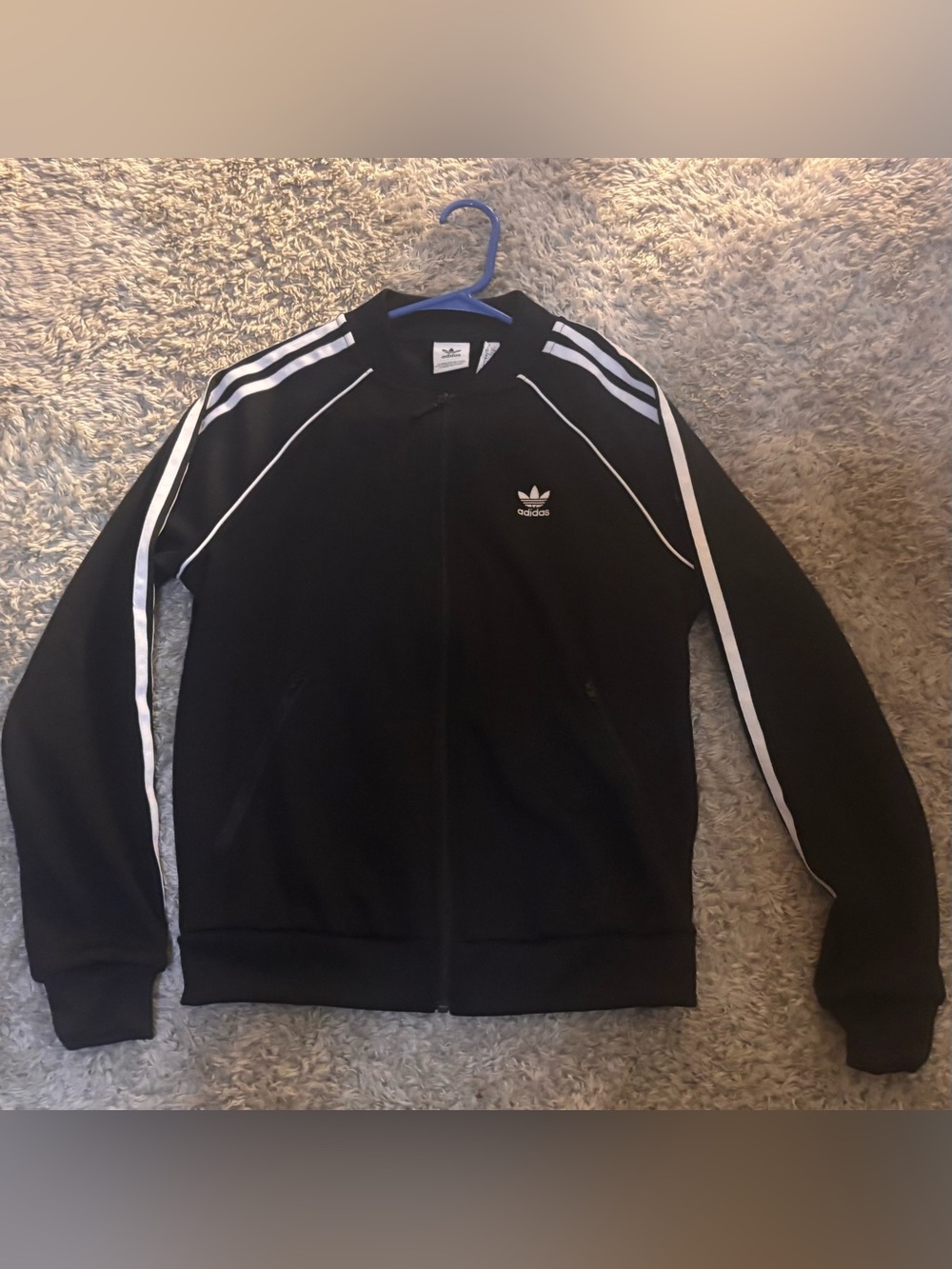 adidas Tricot 3-Stripes Track Top - Sz S